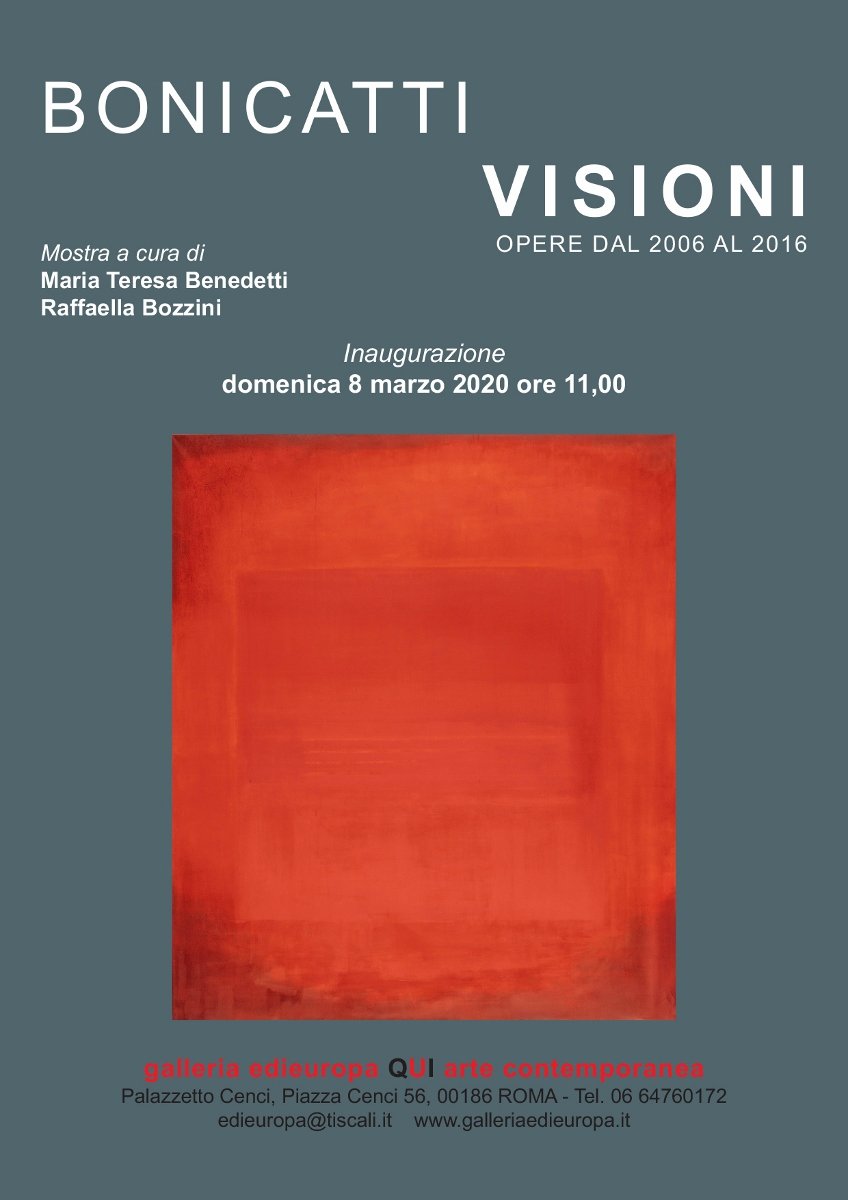 Corrado Bonicatti – Visioni